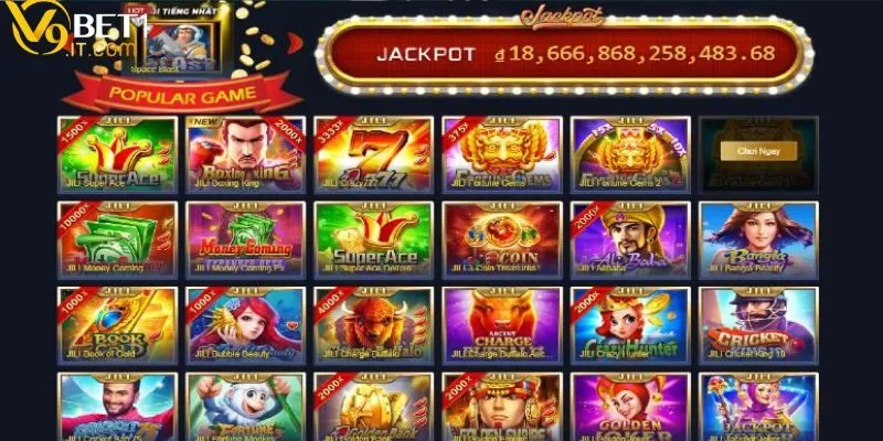 Casino V9bet - Giải trí đỉnh cao cùng phần thưởng giá trị 1 Sảnh nổ hũ trực tuyến được nhiều hội viên săn đón