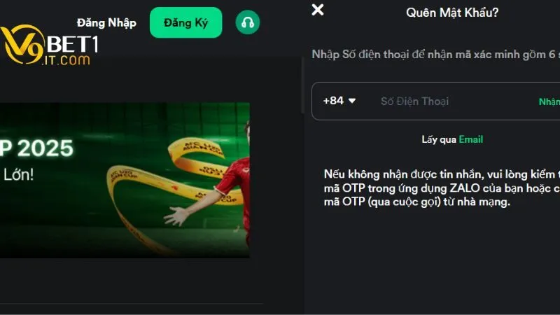 Có nhiều lý do khiến việc đăng nhập V9 Bet không thành công