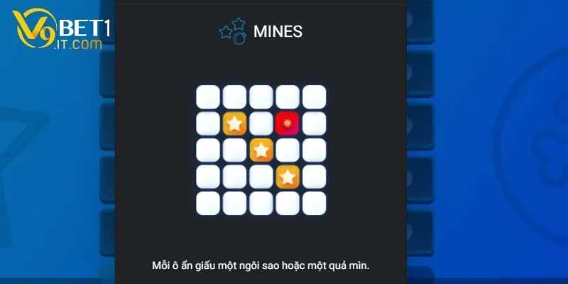 Hướng dẫn chơi dò mìn V9Bet dễ thắng