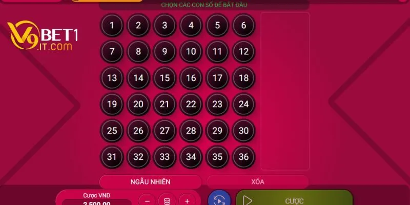 Hướng dẫn chơi Keno với từng cửa cược