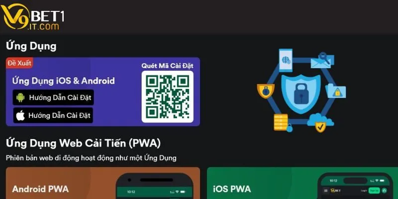 Tải app V9bet giúp người chơi không lo bị gián đoạn khi truy cập Tải app V9bet giúp người chơi không lo bị gián đoạn khi truy cập